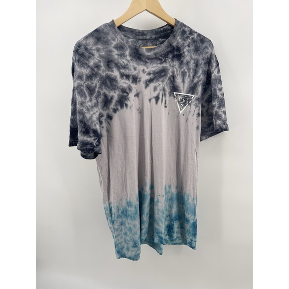 GUESS LA. Men's Short Sleeve Crew Neck Tie Dye XL - Picture 3 of 4